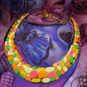 Segmented Bib Necklace